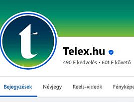 Kirobbanó formában a Telex social csatornái